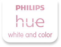 Opbouw spot Rome - met gu10 Philips Hue white & color - zwart