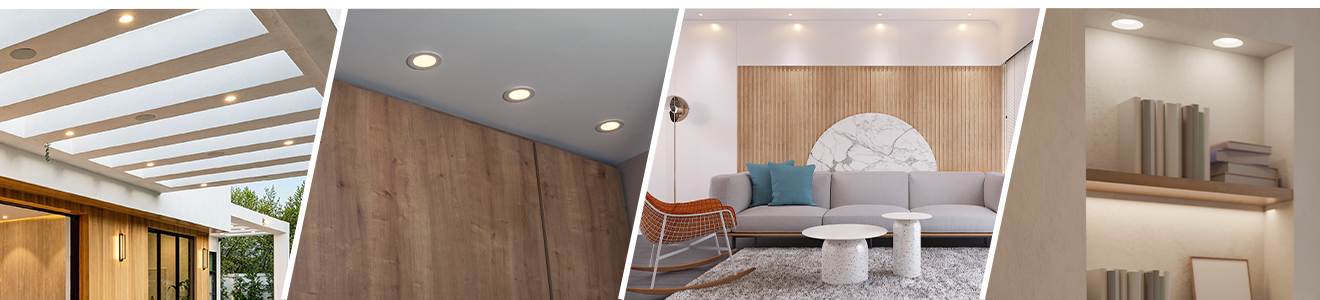 Inbouwspots 3000 Kelvin warm wit