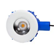 Centraaldoos - inbouwspot - dimbaar - 6 watt - 412 lumen - wit - 2700k