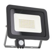 Led breedstraler - met sensor - 50 watt 3886 lumen - 180° kantelbaar