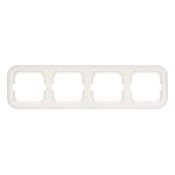 OPUS Afdekraam Viervoudig RAL 9010 Basic