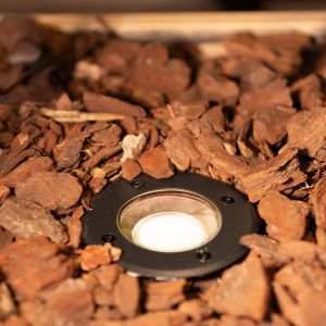 Philips led grondspot gu10 - dimbaar - zwart - 2700k
