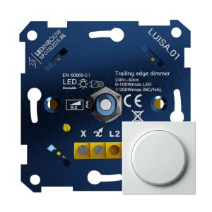 Inbouw LED Dimmer 230 Volt Inclusief Afdekraam
