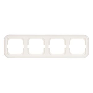 OPUS Afdekraam Viervoudig RAL 9010 Basic
