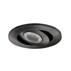 Led inbouwspotje - dimbaar - 230 volt - 3 watt - 340 lumen - gunmetal