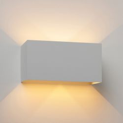 Led wandlamp - up & down - dimbaar - 12 watt - 800 lumen - wit