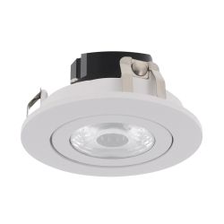 Cabinet inbouwspot dimbaar - 230 volt 4 watt - 260 lumen - wit - 3000k