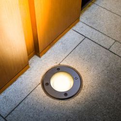 Grondspot met gu10 Philips Hue white & ambiance - zwart