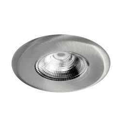 Centraaldoos - inbouwspot - dimbaar - 6 watt - 412 lumen - nikkel