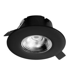 Inbouwspot - dimbaar - 6 watt - 425 lumen - zwart
