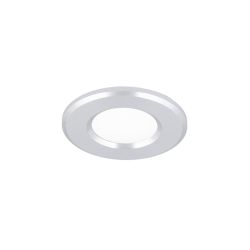 Mini led inbouwspotje dimbaar  230 volt  3 watt  350 lumen nikkel dim to warm