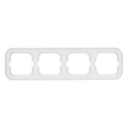 OPUS Afdekraam Viervoudig RAL 9003 Basic 
