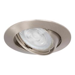 Philips inbouwspot - gu10 - Parijs - dimbaar - nikkel - 3000k