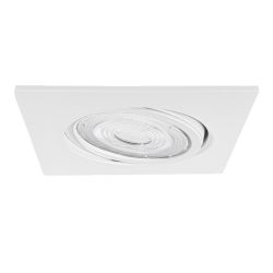 Philips inbouwspot gu10 - Barcelona - dimbaar - wit - 3000k - vierkant