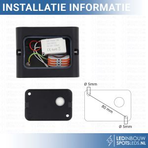 led_gevel_up_down_zwart_wdp_5w_zw_dt_05