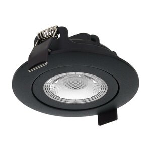 Zwarte led inbouwspots ELV-54